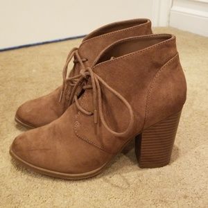Forever21 heeled booties